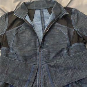 Lululemon Black and Denim Jacket